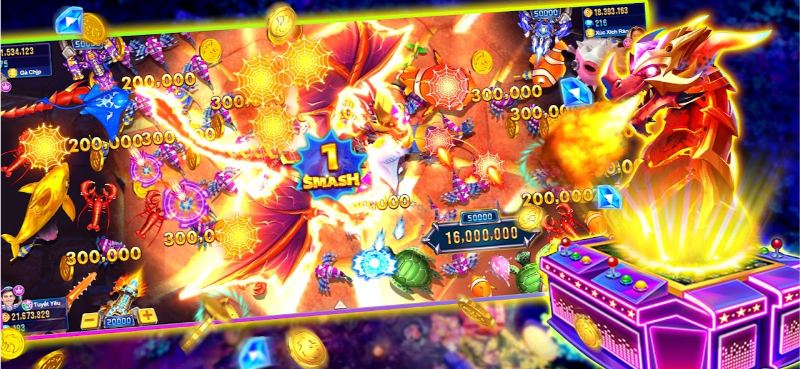 Luật chơi bắn cá Rồng tương đối giống những tựa game cùng thể loại