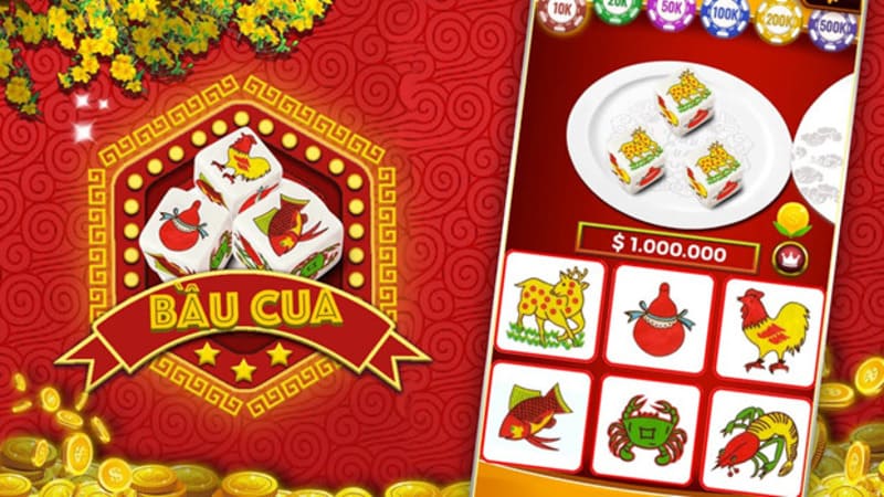 Số lượng người chơi bầu cua không giới hạn